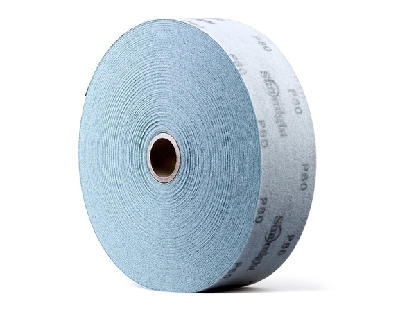 Sunmight / Шлиф.материал FILM в рул.70ммх50м  на лип.Р120 зеленый 11308(50)