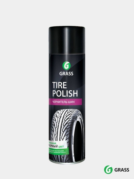 GRASS / 700670 Чернитель шин "Tire Polish" 650 мл., аэрозоль ( 12)