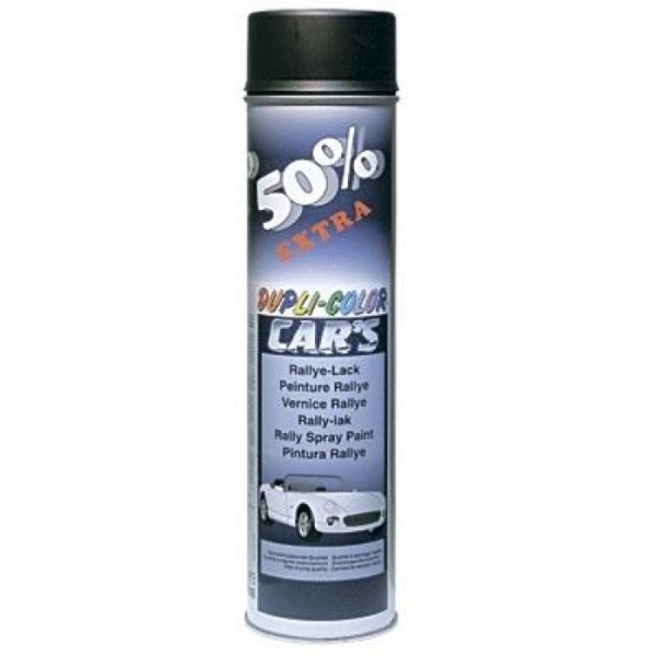 DUPLI-COLOR / Краска-спрей черная матовая 600 мл