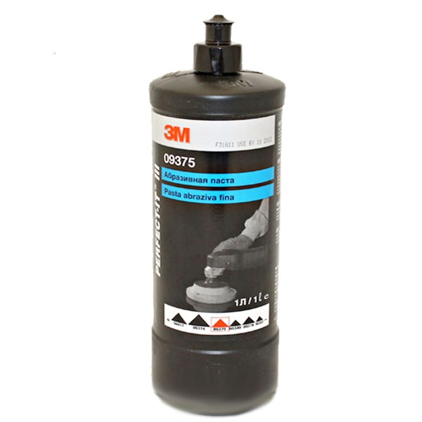 3M/ 09375 Fine compaund Полироль черный 1л (12)