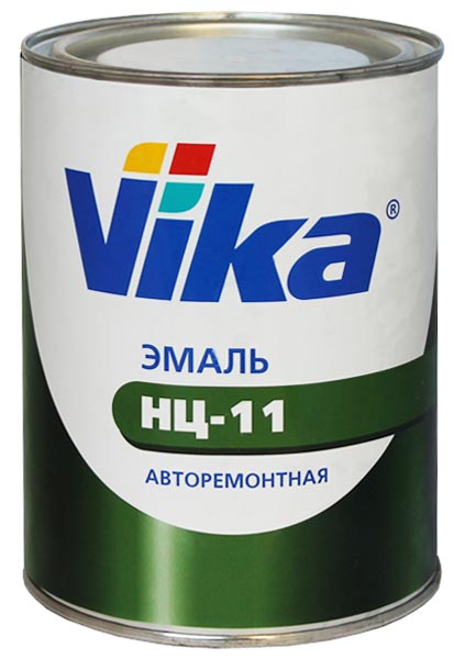 VIKA НЦ-11 / Черная нитроэмаль 0,7 кг(12шт)