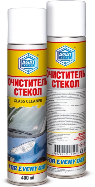 AGAT-AVTO / Очиститель стекол зимний  400мл